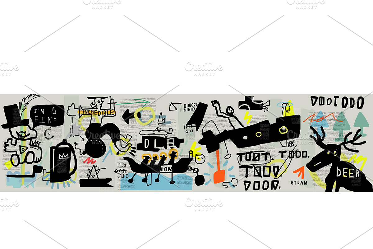 Graffiti, a Person Illustration by Cloob2000