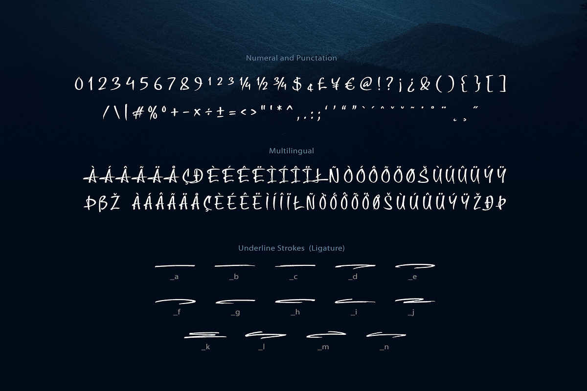 Brave Hunter Font, a Handwritten Font by sunnytudu (Photo 8 of 8)