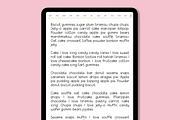 Raspberries and Lime Cute Font, a Handwritten Font by Sofia Skoog (Thumbnail 9 of 10)