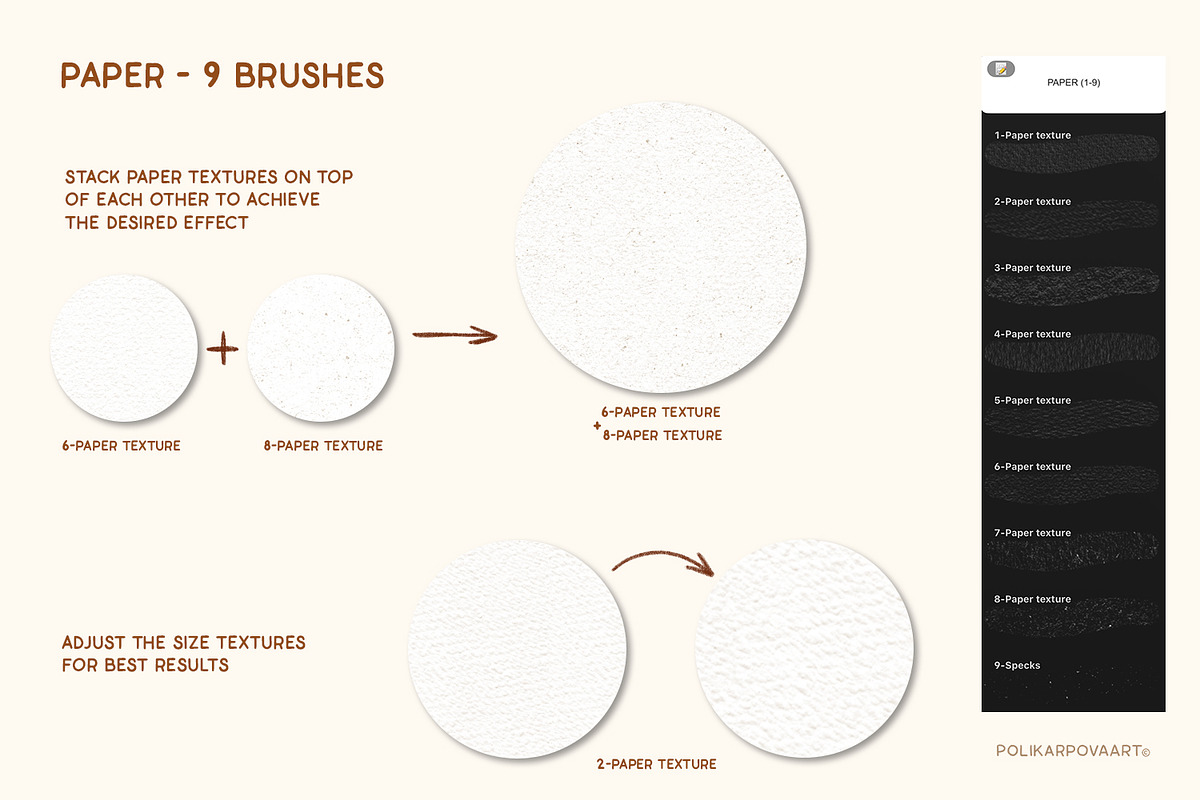 Pencils & Paper - brushes Procreate, a Brush Add-On by polikarpovaart (Photo 5 of 13)