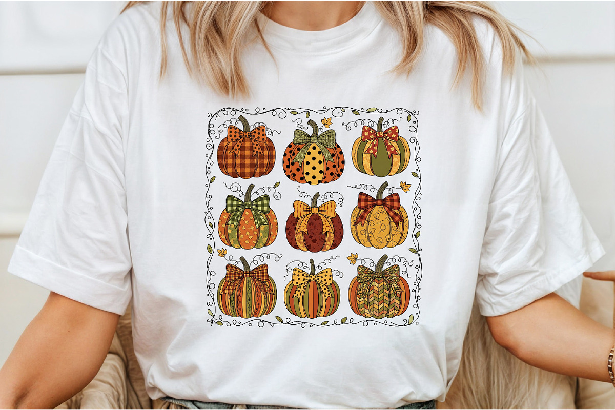 Halloween Pumpkin Sublimation PNG, an Illustration by Libby Wishes (Photo 5 of 6)