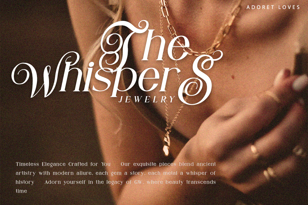 Adoret Loves, a Serif Font by Say Studio (Photo 11 of 14)