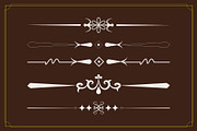 Abstract Decorative Lines Dividers, a Stationery Template by Photoshop Action (Thumbnail 6 of 6)