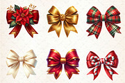 Velvet Bows Clipart, an Illustration by CreationArt (Thumbnail 2 of 5)