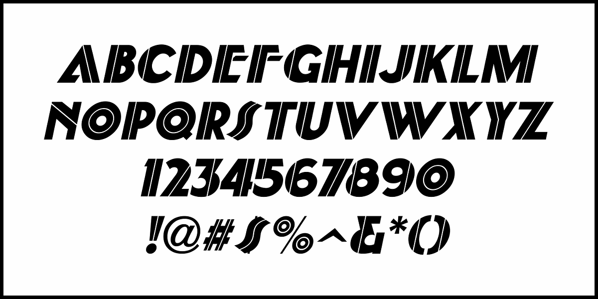 World Travel JNL, a Font by Jeff Levine Fonts (Photo 5 of 5)