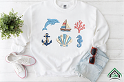 Mini Coastal Embroidery Design, an Illustration by Craft Nest (Thumbnail 3 of 6)