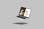 MacBook Laptop Mockup Bundle, a Mac Mockup by Graphiculon (Thumbnail 5 of 11)