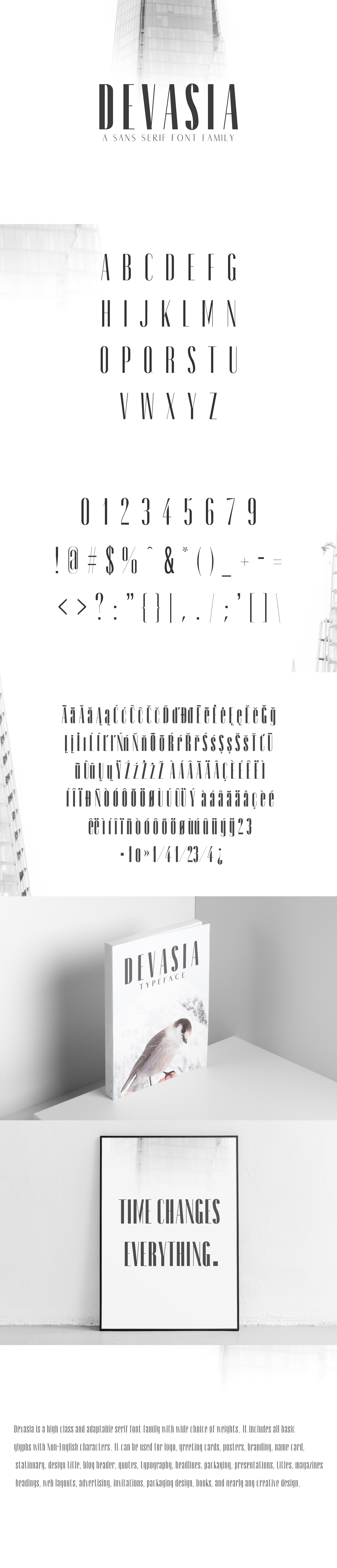 Devasia Sans Serif Font Family Pack, a Sans Serif Font by Creativetacos