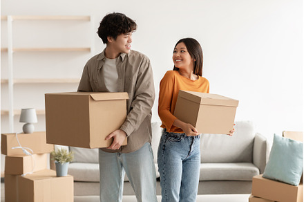Home relocation concept. Positive, a Person Photo by Prostock-Studio