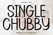 Single Chubby, a Script Font by InermediaSTUDIO (Thumbnail 1 of 7)
