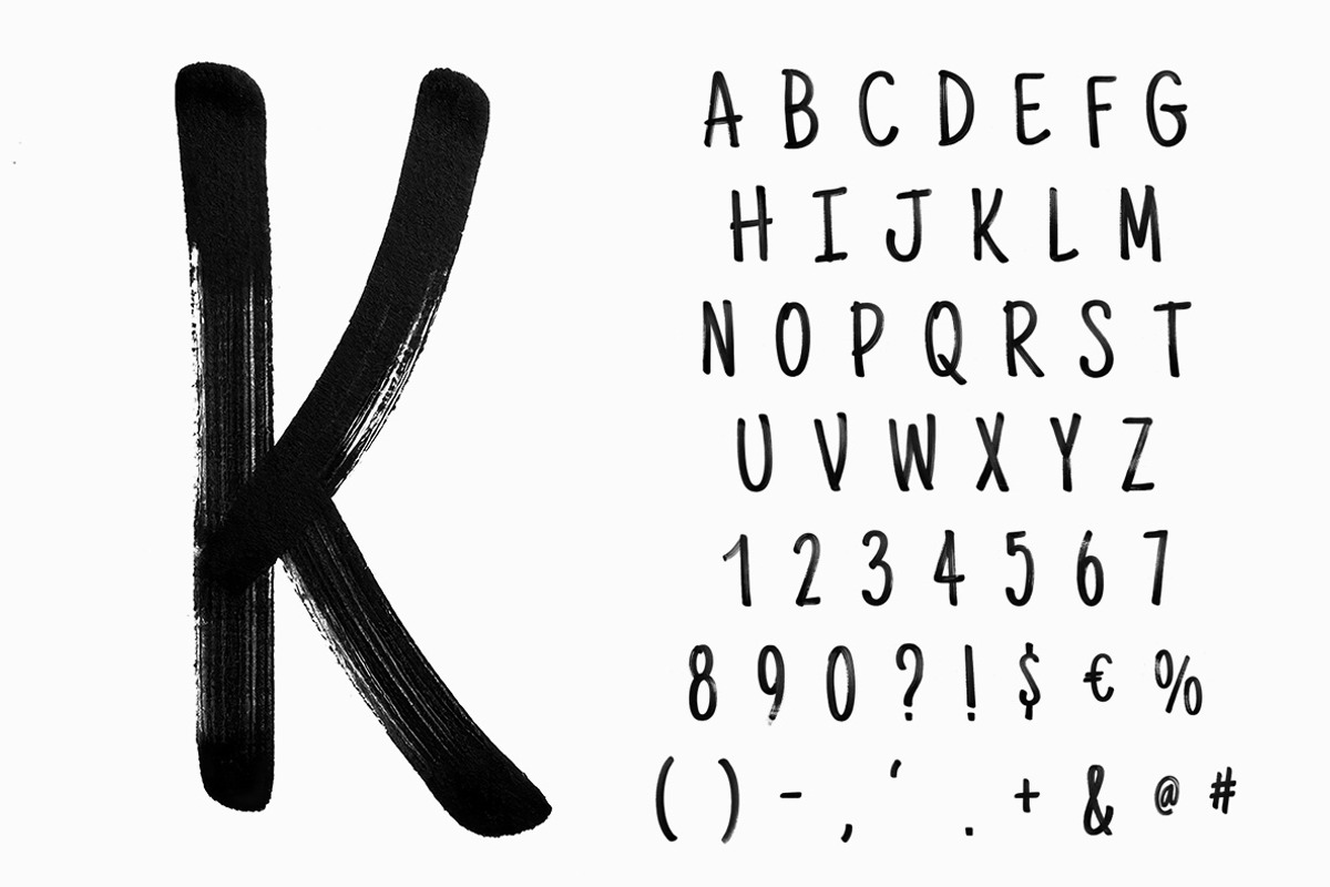 Brush Font Bundle - 8 Fonts, a Handwritten Font by Handmadefont (Photo 16 of 33)
