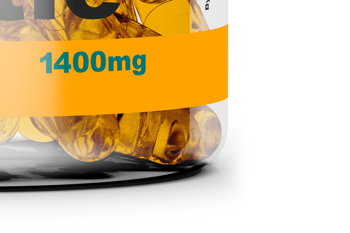 Bottle Soft Gel Capsules Mockup, a Product Mockup by Reformer Mockup (Photo 6 of 6)