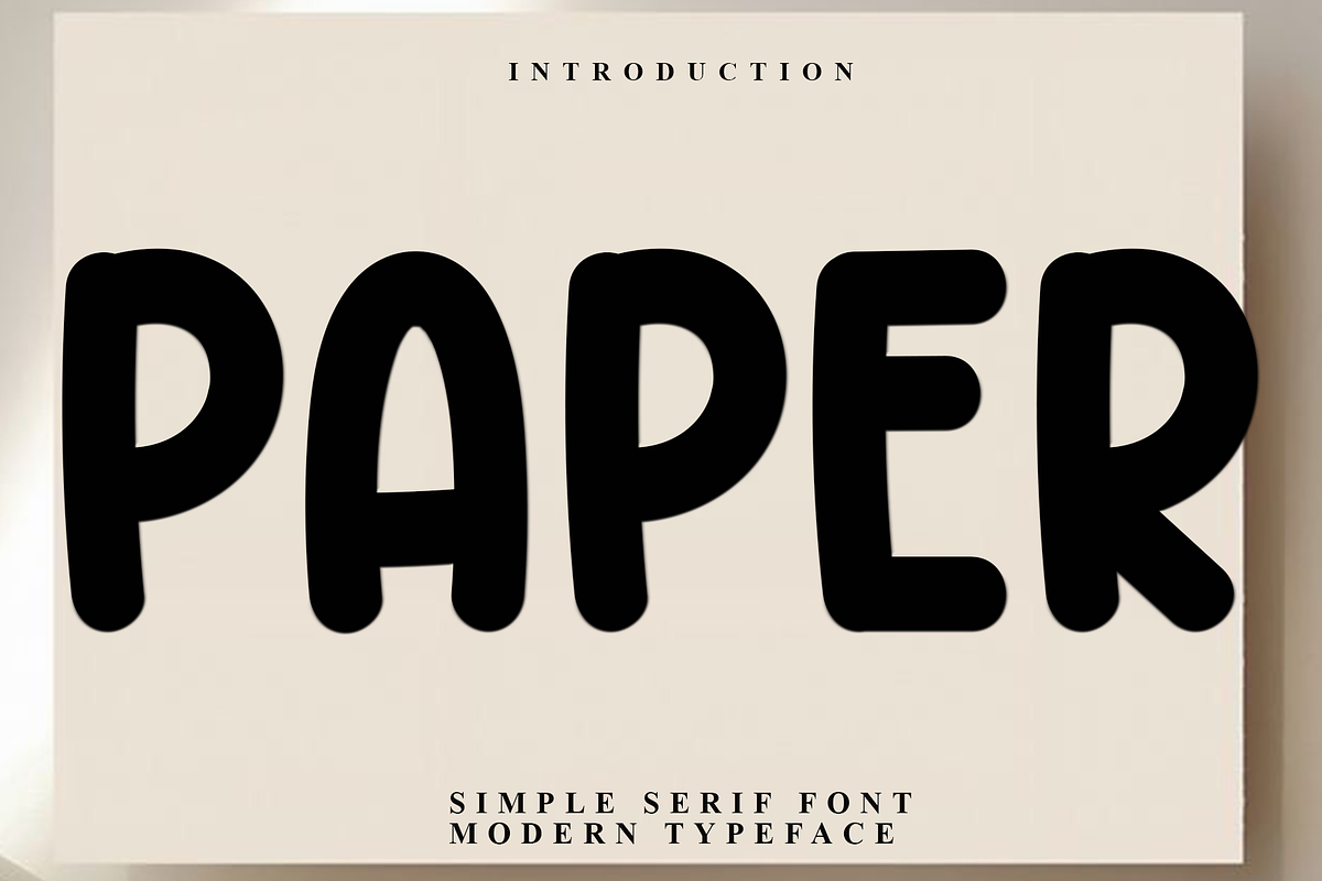 Paper, a Script Font by InermediaSTUDIO (Photo 1 of 7)