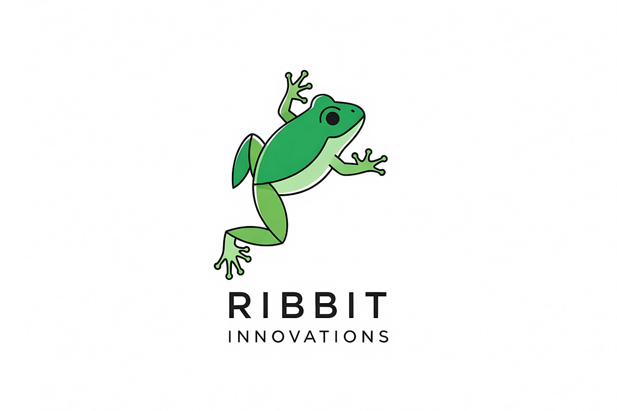 Ribbit Innovations Green, a Branding & Logo Template by Logocreative (Photo 1 of 2)