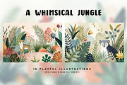 A Whimsical Jungle, a Decorative Illustration by Digital Art Creations (Thumbnail 2 of 5)