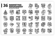 3,600 Icons x3 Styles, an Outline Icon by monkik (Thumbnail 203 of 299)