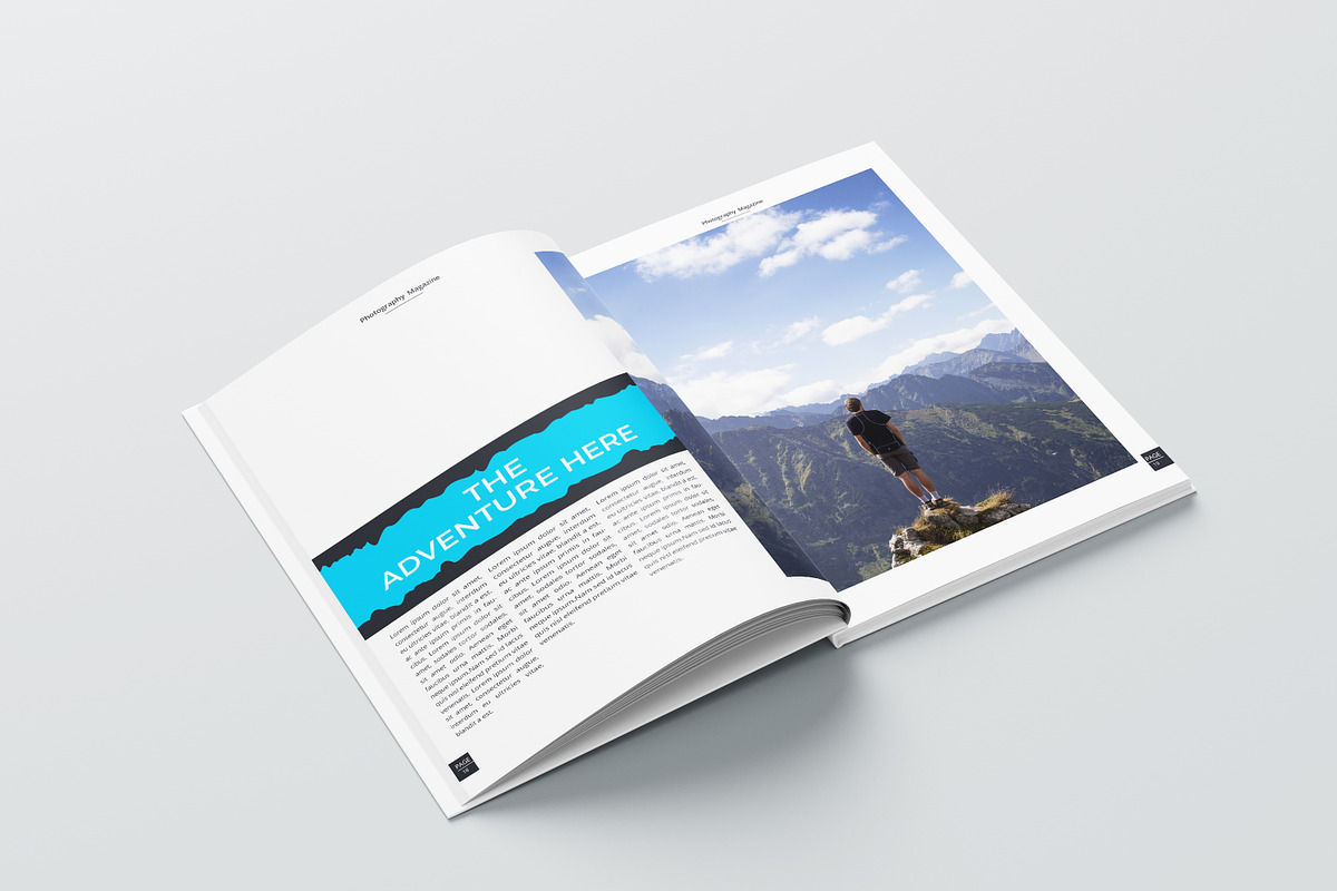 Photography Magazine Template | Word, a Magazine Template by obidullah_01 (Photo 11 of 13)