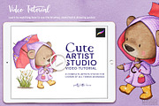 Brushes, Stamps & Texture Toolbox, a Brush Add-On by Pretty Little Lines (Thumbnail 19 of 21)