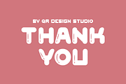 Square Bubble Font, a Sans Serif Font by QR Design Studio (Thumbnail 6 of 6)