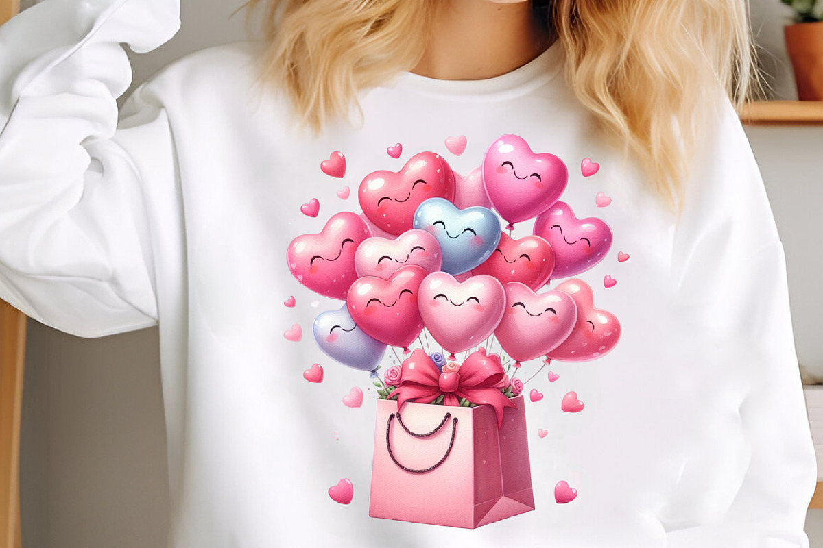Cute Kawaii Valentine's Day Clipart, an Illustration by SinaCreation (Photo 4 of 7)