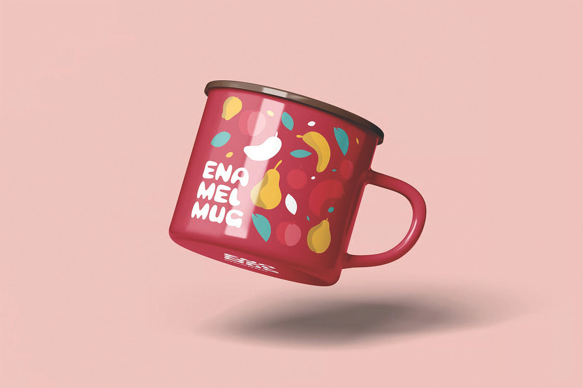 Enamel Mug Mockup, a Cups & Container Mockup by DesignRushMarket (Photo 8 of 13)