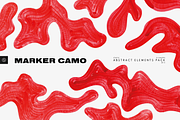 INSTA ELEMENTS [MARKER CAMO], a Pattern Graphic by ZIEBA (Thumbnail 1 of 8)