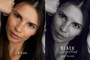 Black Winged Bird Photoshop Action, an Action Add-On by FilterAtelier (Thumbnail 4 of 7)