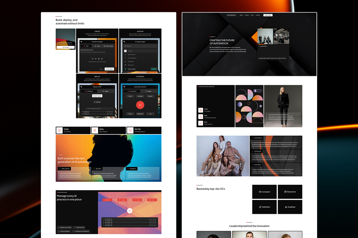 Antaris | AI SaaS Framer Template, a Landing Page Template by UI Petal (Photo 2 of 4)