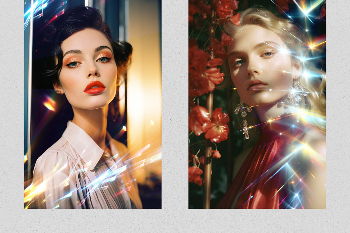 Ethereal Holiday Sparkles Overlays, a Brushes & More by PhotoSpirit (Photo 4 of 8)