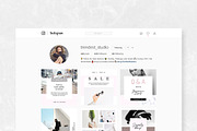 Hazel Instagram Pack, a Social Media Template by Crevo Studio (Thumbnail 3 of 13)