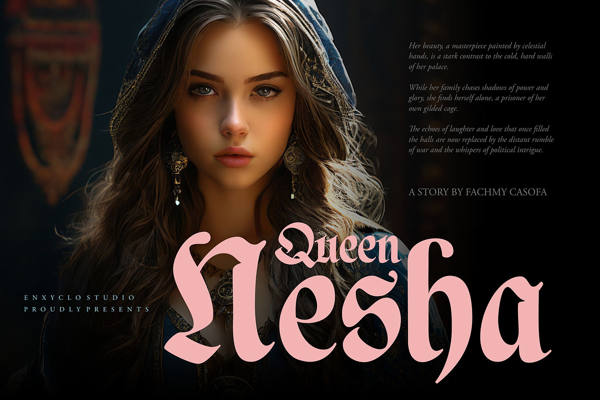 NCL Basefigh, a Blackletter Font by Enxyclo Studio (Photo 2 of 16)