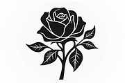 Rose Black Silhouette Decorative, an Illustration by Amazin_art (Thumbnail 28 of 31)