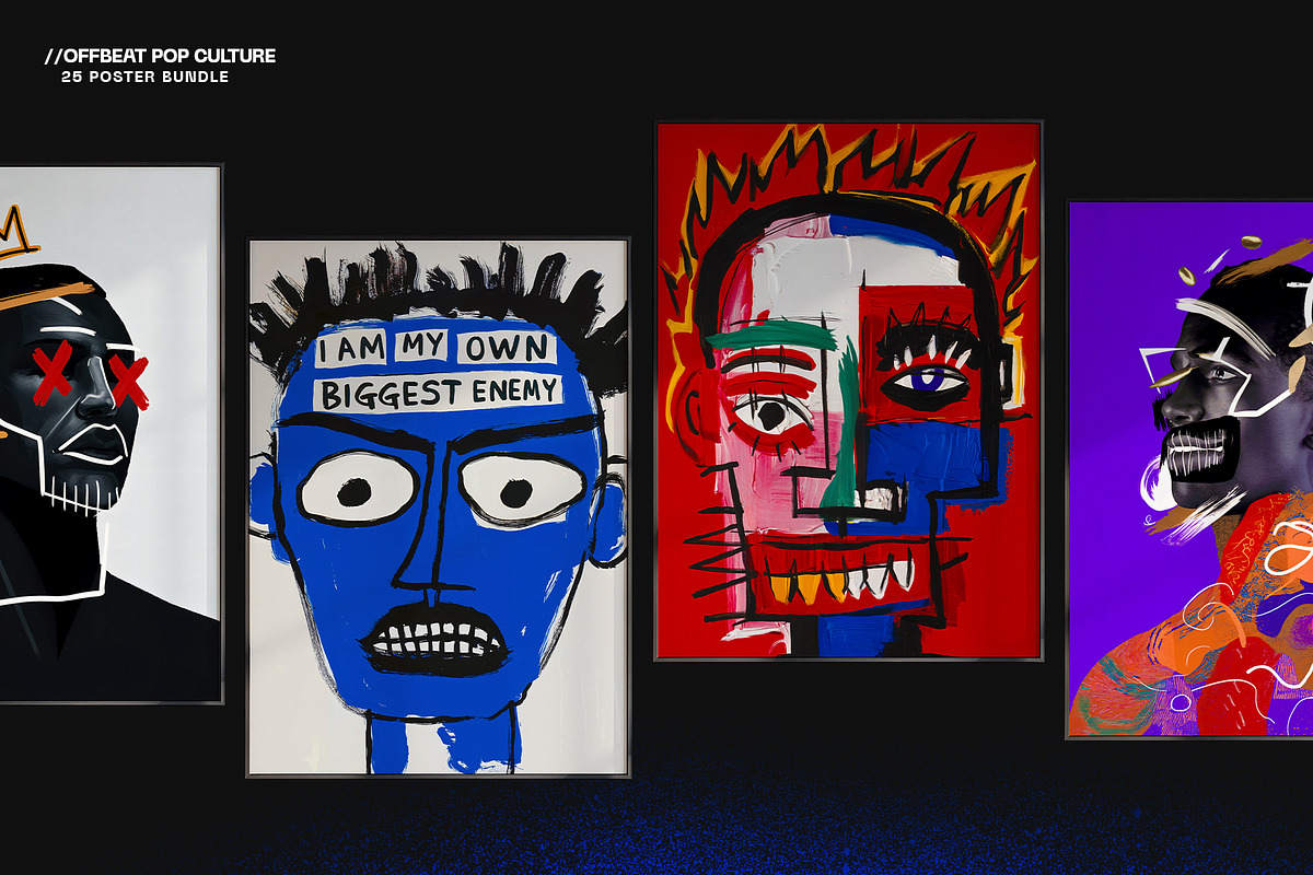 Offbeat - Pop Culture 1, a Graphic by Wall Art Print Studio (Photo 2 of 8)
