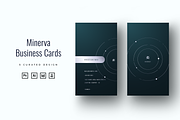 Minerva - Business Card Template, a Business Card Template by Ctrl space studio (Thumbnail 1 of 9)