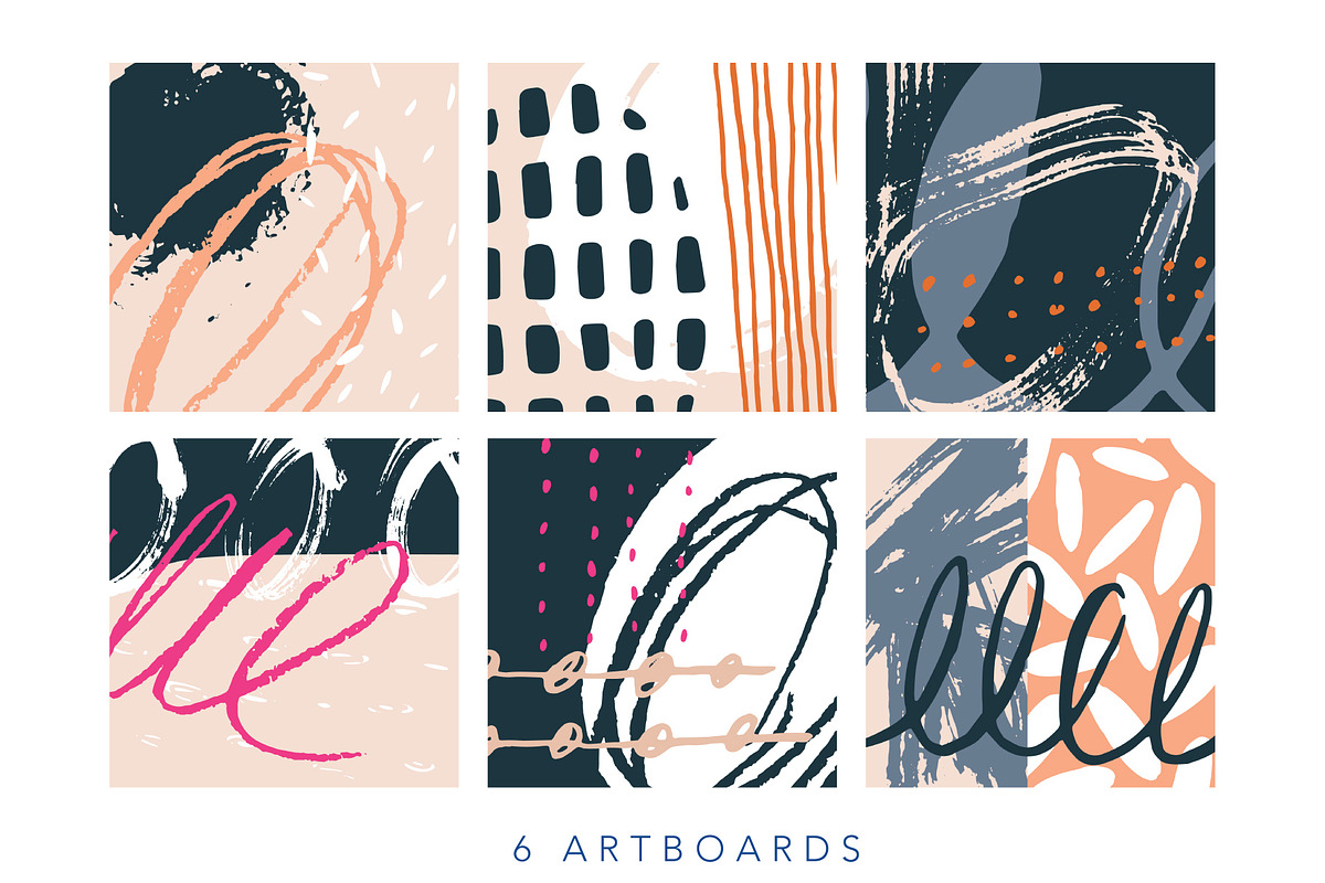 Abstract Ovals | Patterns and Boards, a Pattern Graphic by The Collective Studio (Photo 6 of 12)