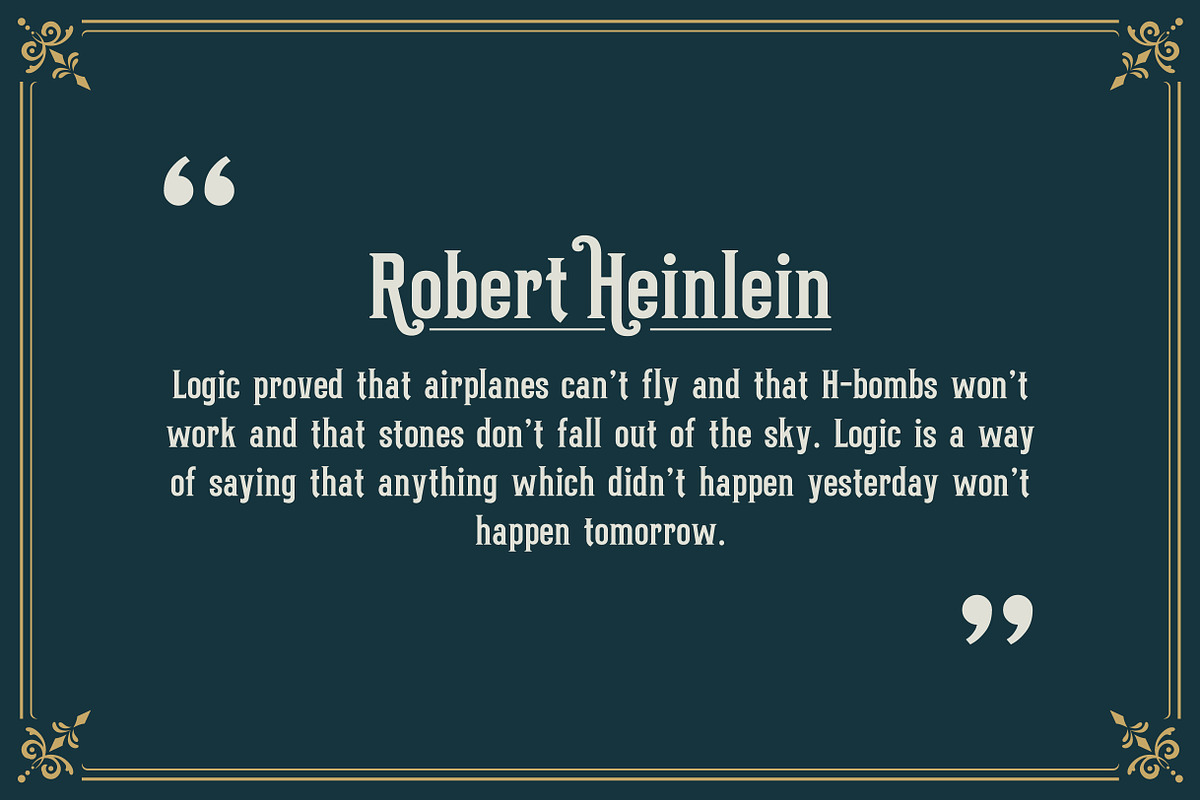 Aviation - Vintage Typeface preview 3