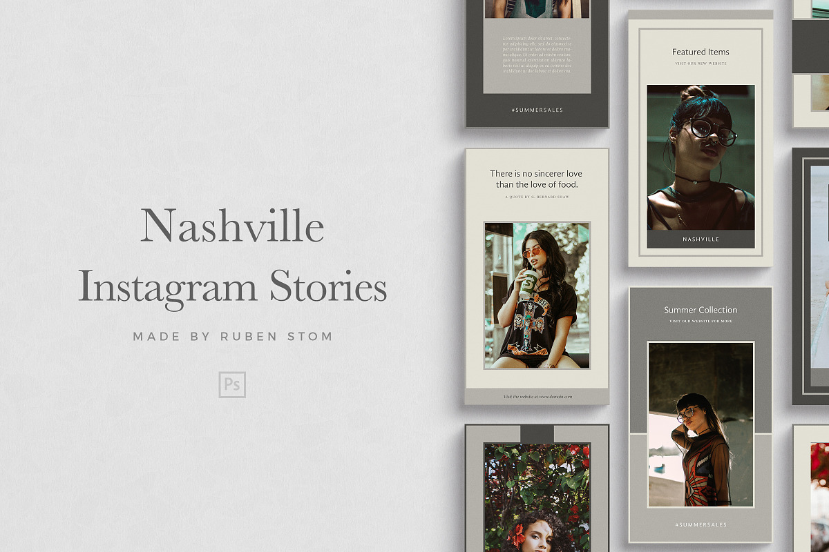 Instagram Stories Bundle, a Social Media Template by Ruben Stom (Photo 36 of 53)