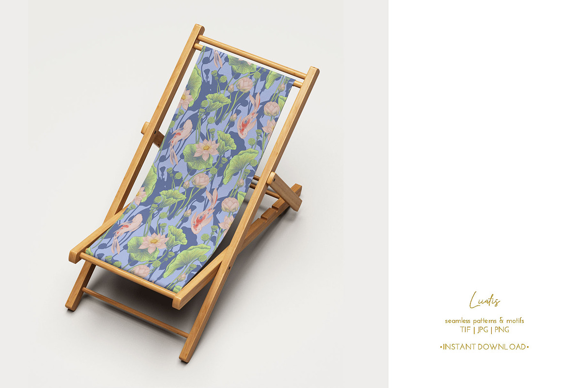 LOTUS- patterns & motifs, a Decorative Illustration by Liiafis (Photo 17 of 17)