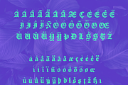 Metur Blackletter Font, a Blackletter Font by Creative Foundry (Thumbnail 8 of 8)