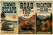 Vacation, a Serif Font by Wow Magic (Thumbnail 4 of 9)