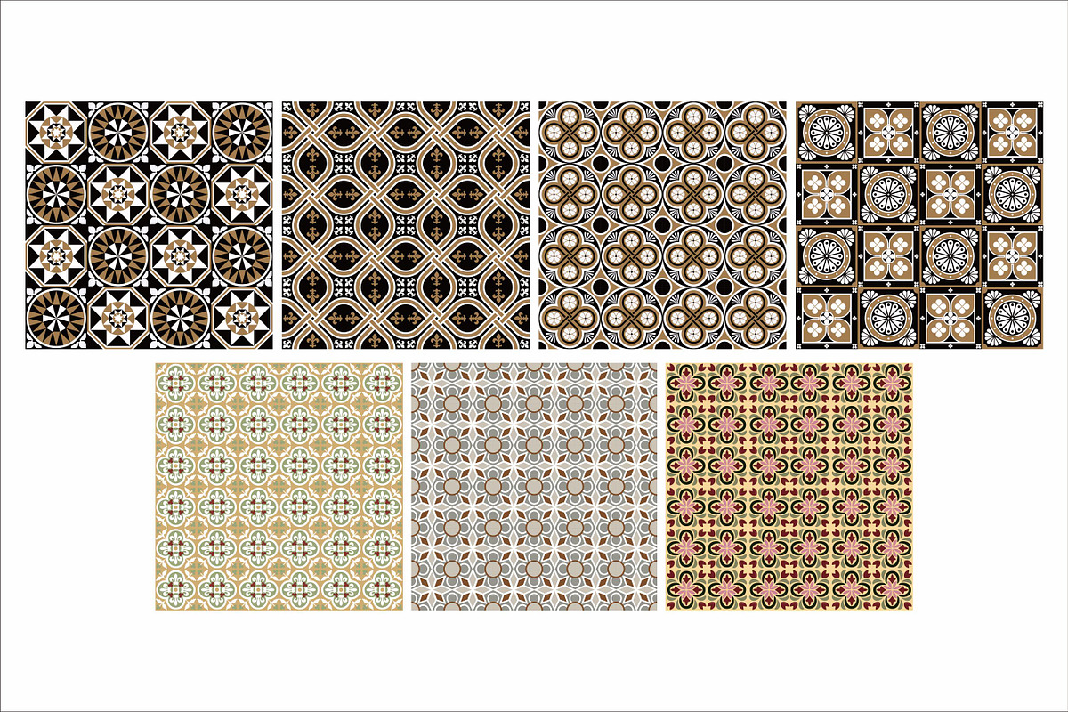 pack of seamless pattern wallpaper, a Background Graphic by Brainware Graphic (Photo 4 of 9)