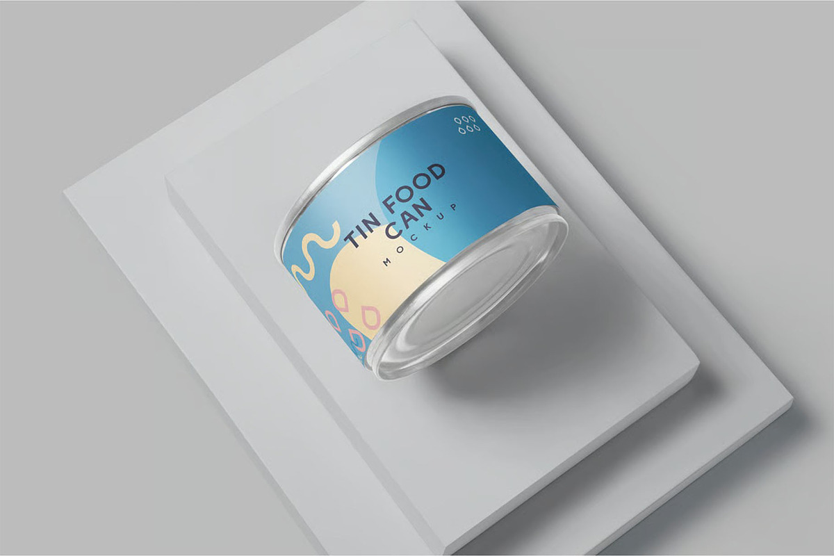 Small Food Can Mockups, a Product Mockup by megostudi0 (Photo 6 of 6)