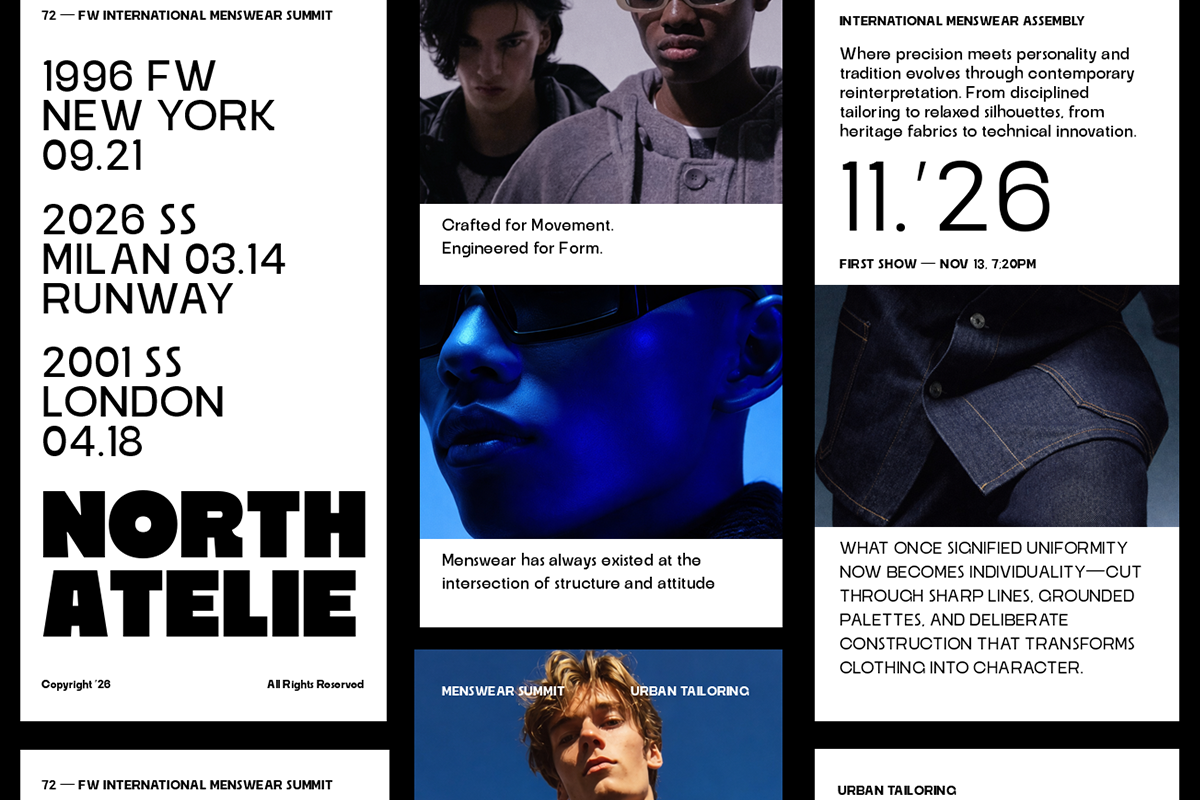 Ristle – Bold Modern Display Sans, a Font by roomspace creative lab (Photo 6 of 12)