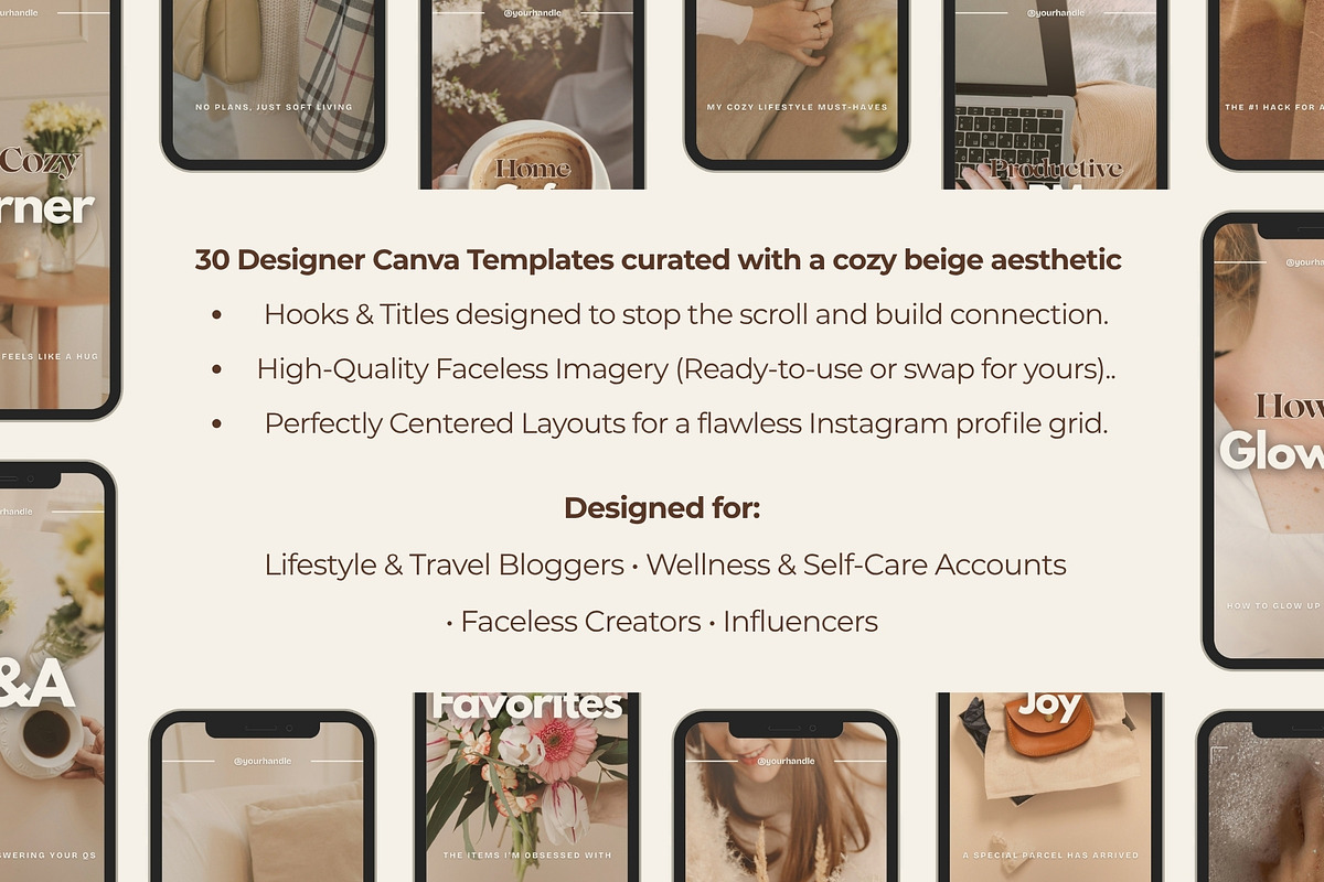 Lifestyle Instagram Reel Covers, a Social Media Template by Anna Design Studio (Photo 7 of 9)