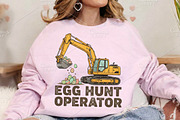 Funny Eggs Cavator PNG, an Illustration by Canvas Craft (Thumbnail 3 of 6)