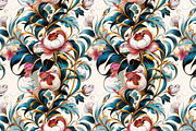 Royal Bouquet - Floral Patterns, a Pattern Graphic by Art Sproot (Thumbnail 9 of 12)