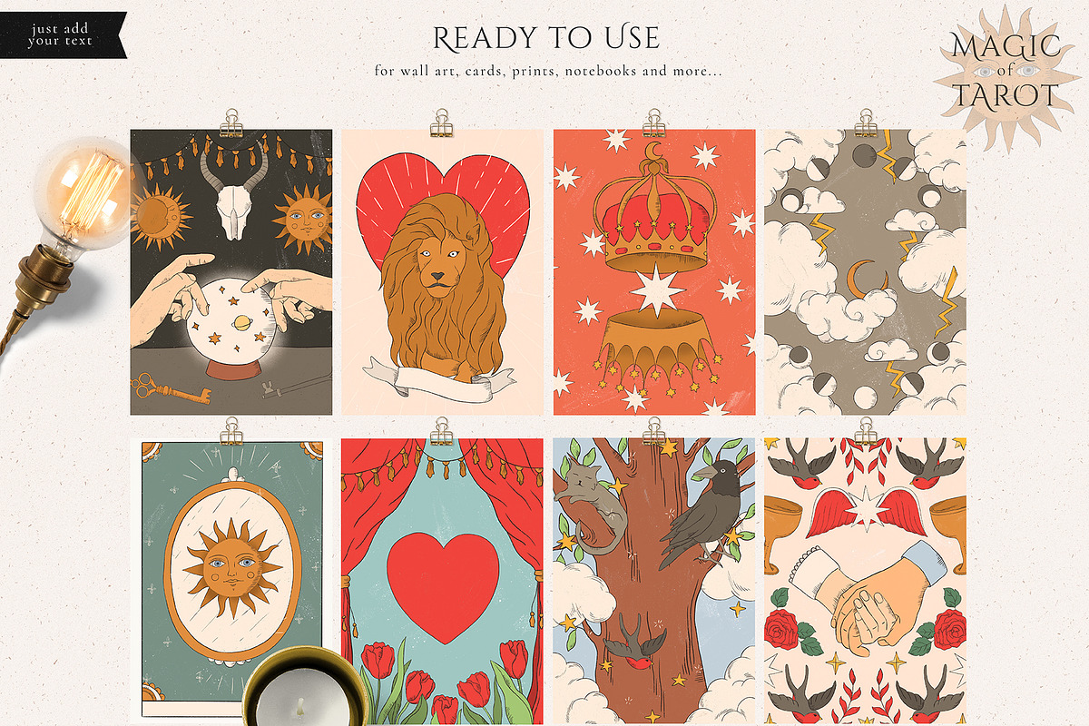 Magic of Tarot Collection, an Animal Illustration by Julia Dreams (Photo 11 of 15)