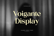 Voigante Display Classic Serif Font, a Serif Font by UICreative (Thumbnail 1 of 11)
