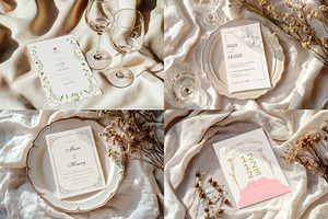 Elegant. 26 Invitation Mockup