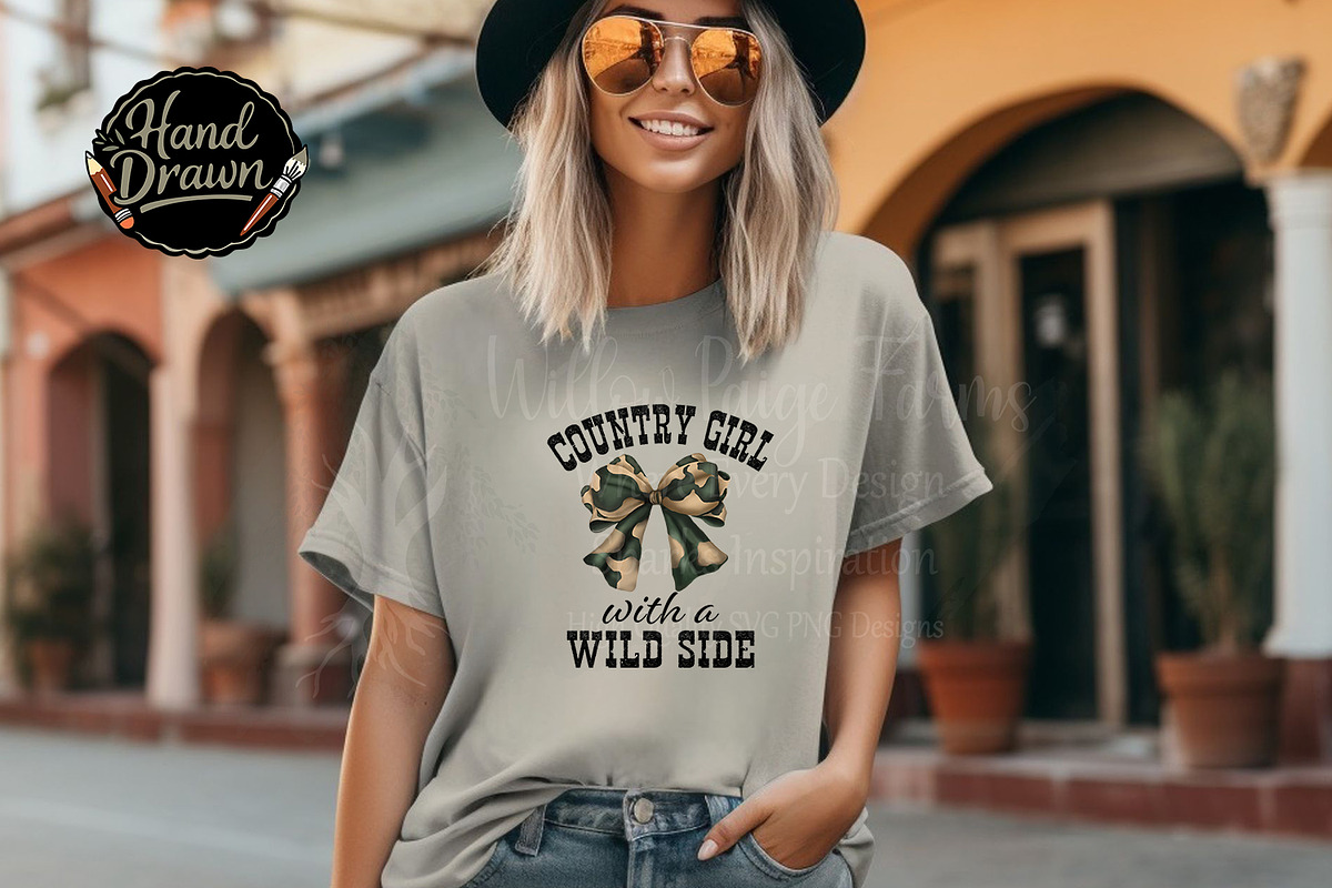 Country Girl With a Wild Side Camo, an Object Illustration by Willow Paige Farms (Photo 5 of 5)